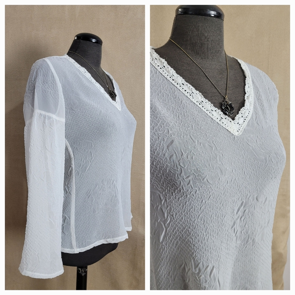 Sheer Blouse / M